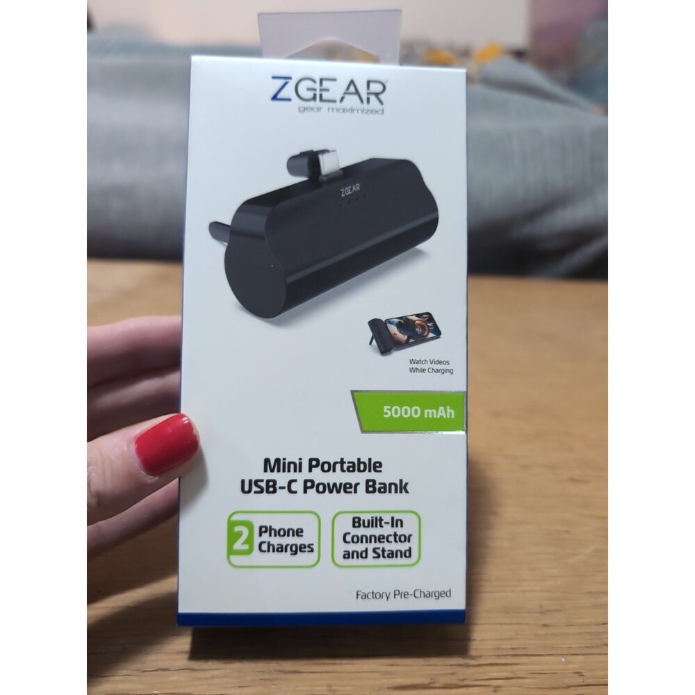 Zgear Mini Portable Usb-C Power Bank